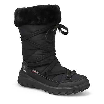 Womens Snowdon Hi Waterproof Winter Boot - Black