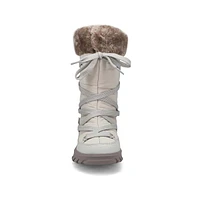 Womens Snowdon Hi Waterproof Winter Boot - Light Grey