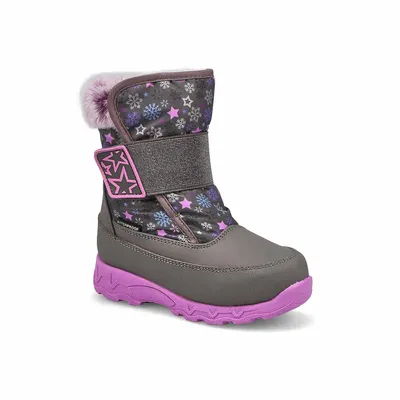 Infants Soar Waterproof Winter Boot - Charcoal
