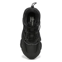 Womens Spectator Lace Up Sneaker - Black