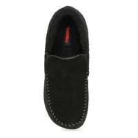 Mens Stark Closed Back Slipper - Black