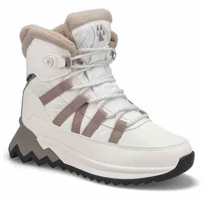 Womens Steez Waterproof Winter Boot - White