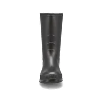 Boys Stomp Waterproof Rain Boot - Black