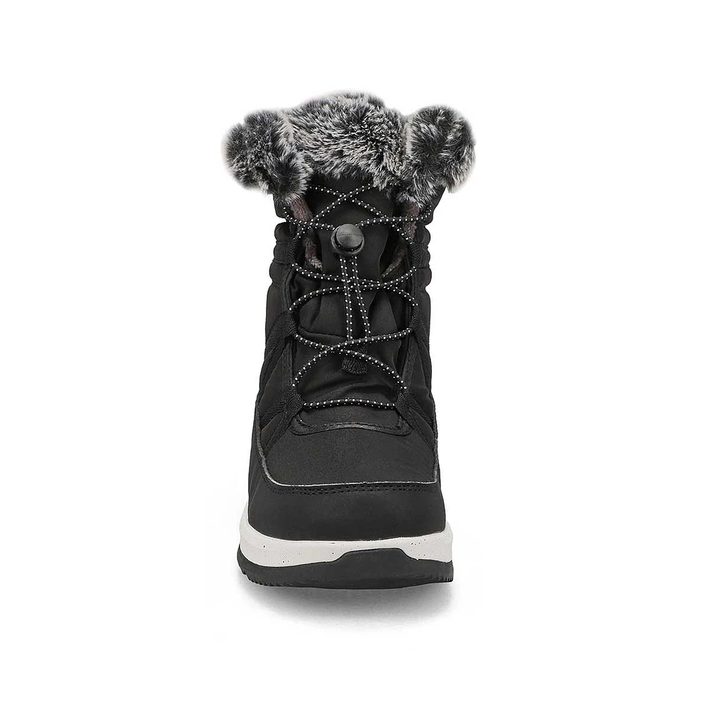 Kids Stormy F Waterproof Winter Boot - Black