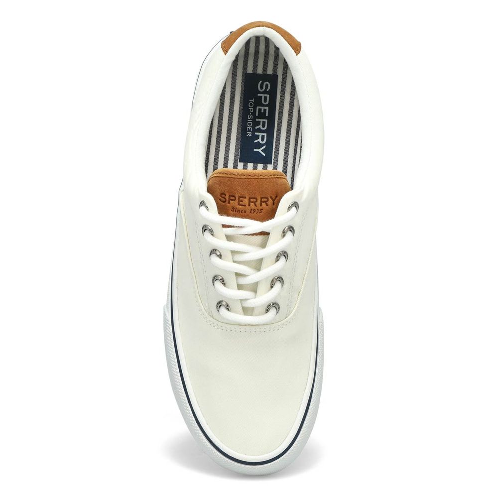 Mens Striper II CVO Core Lace Up Sneaker - Salt Washed White