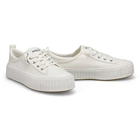 Womens Seacycled Pier Wave Platform LTT Sneaker - White