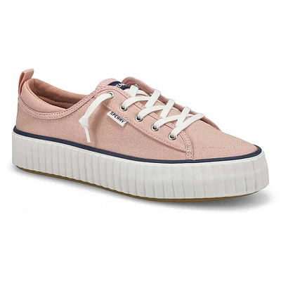 Womens Seacycled Pier Wave Platform LTT Sneaker - Rose