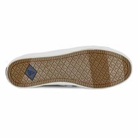 Womens Crest Vibe Linen Fashion Sneaker - Navy