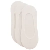 Womens Solid White Micro Liner - 3 pack