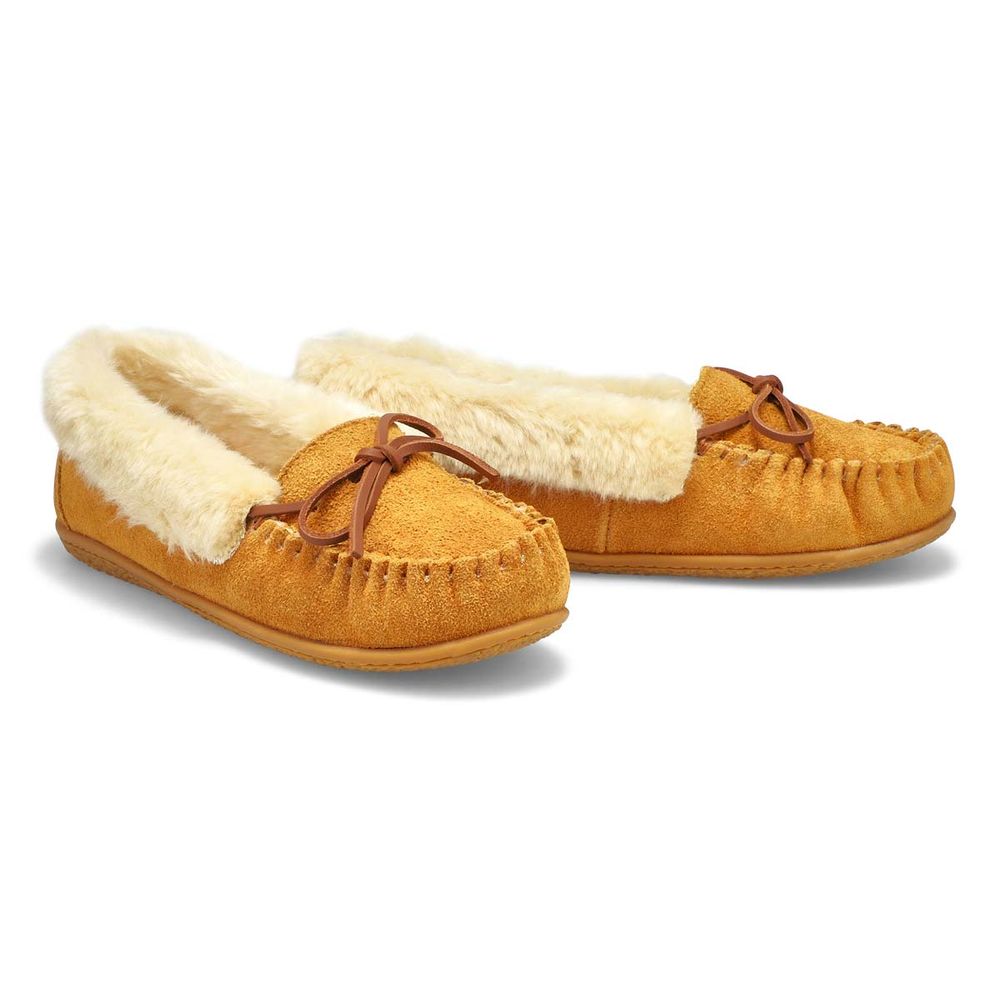 Womens Super Bali Cuff Sde Ballerina SoftMocs - Chestnut