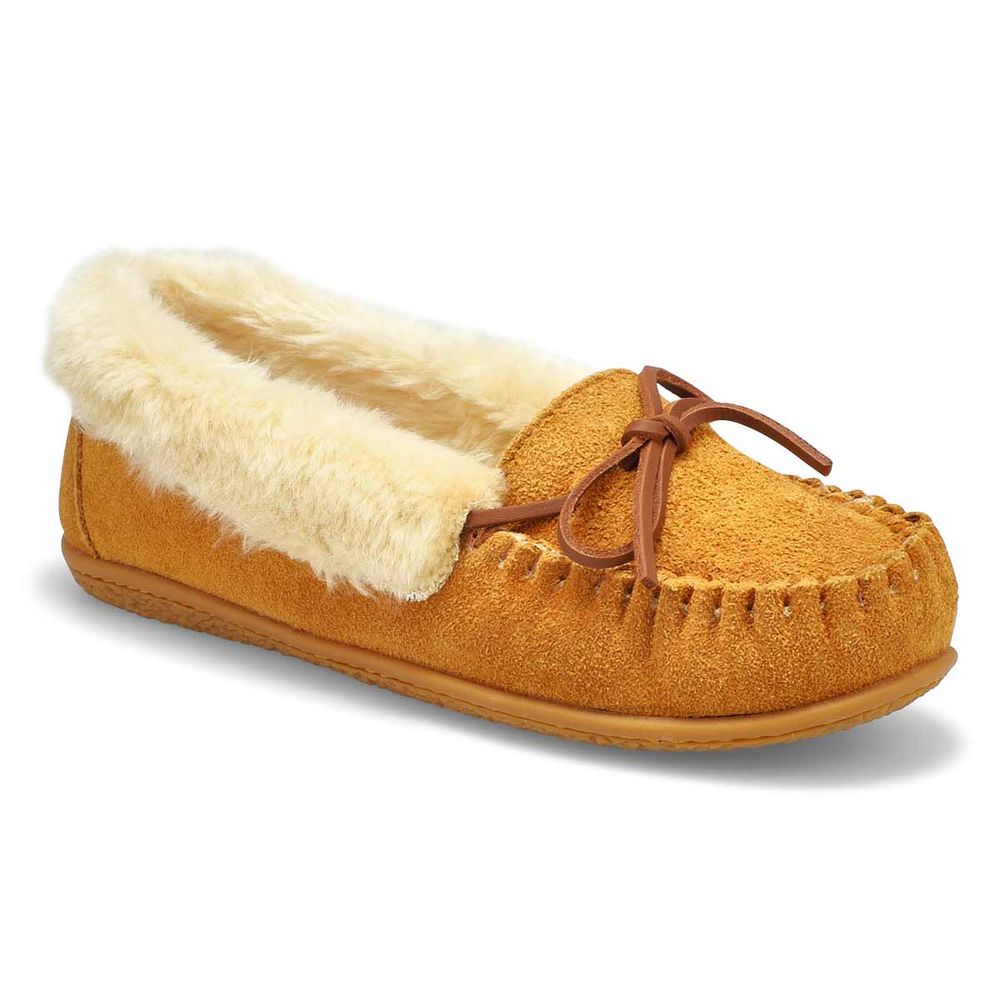 Womens Super Bali Cuff Sde Ballerina SoftMocs - Chestnut