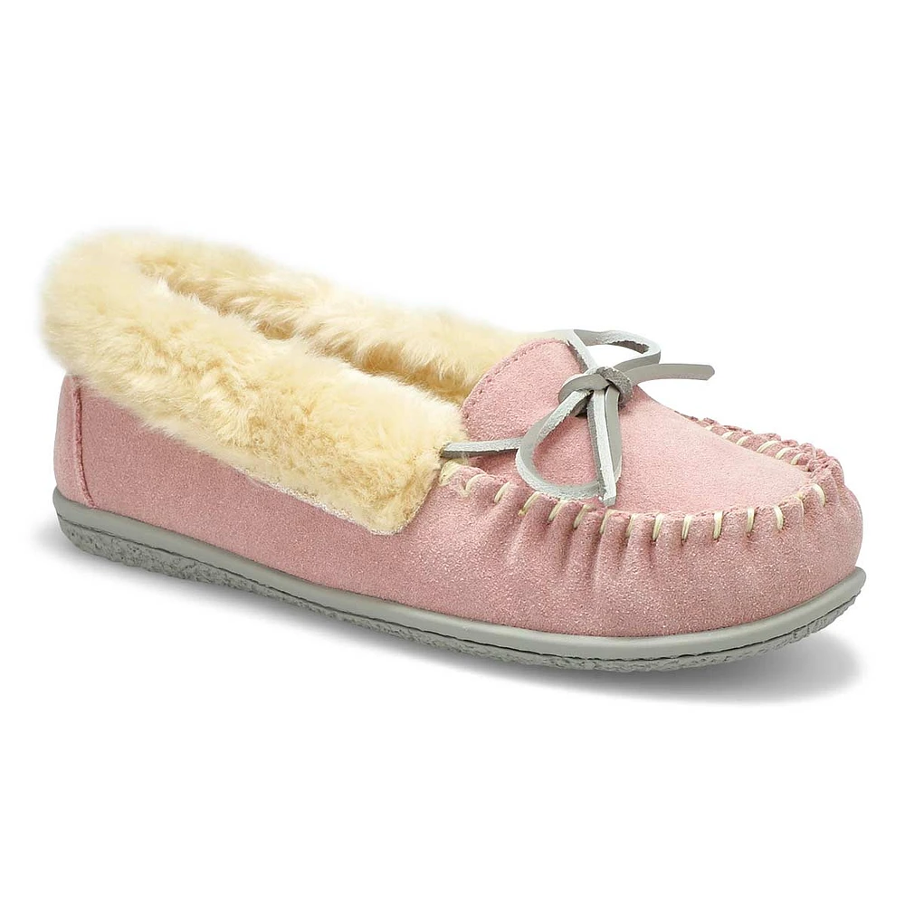 Womens Super Bali Cuff Sde Ballerina SoftMocs - Millennial Pink