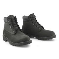 Kids Premium 6" Waterproof Boot - Black