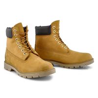 Mens Basic 6" Lace Up Boot - Wheat