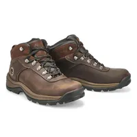 Mens Flume Mid Waterproof Lace Up Ankle Boot - Brown