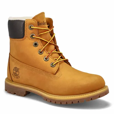 Womens Premium Lined 6" Waterproof Boot - Wheat