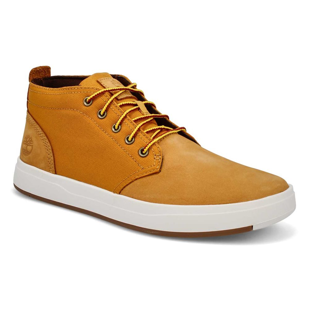 Mens Davis Square Chukka Boot - Wheat