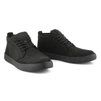 Mens Davis Square Chukka Boot - Black/Black