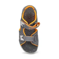 Boys Adventure Seeker Sandal - Grey /Orange