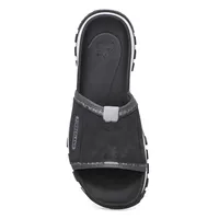 Mens Garrison Trail Slide Sandal - Black