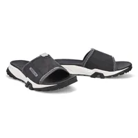 Mens Garrison Trail Slide Sandal - Black