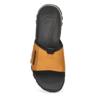 Mens Garrsion Trail Slide Sandal - Wheat