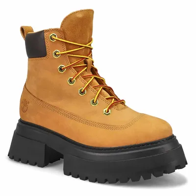 Womens Sky 6" Lace Up Boot - Wheat