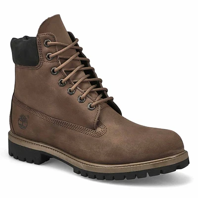 Mens 6" Premium Heritage Boot - Medium Brown