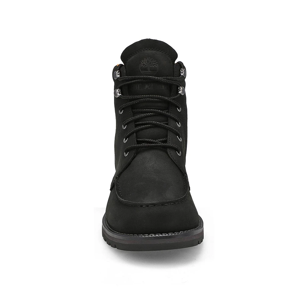 Mens Redwood Falls Waterproof Lace Up Boot - Black