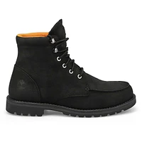 Mens Redwood Falls Waterproof Lace Up Boot - Black