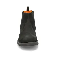 Mens Redwood Falls Leather Chelsea Boot - Black