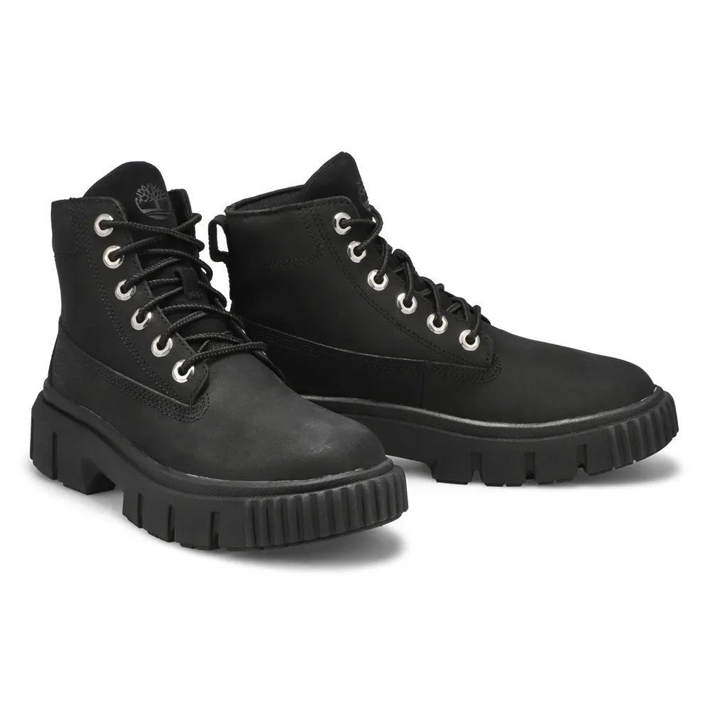 Womens Greyfield Lace Up Boot - Black