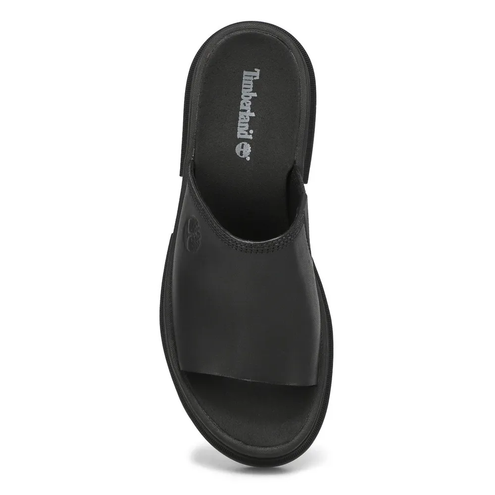 Womens Everleigh Platform Slide Sandal - Black