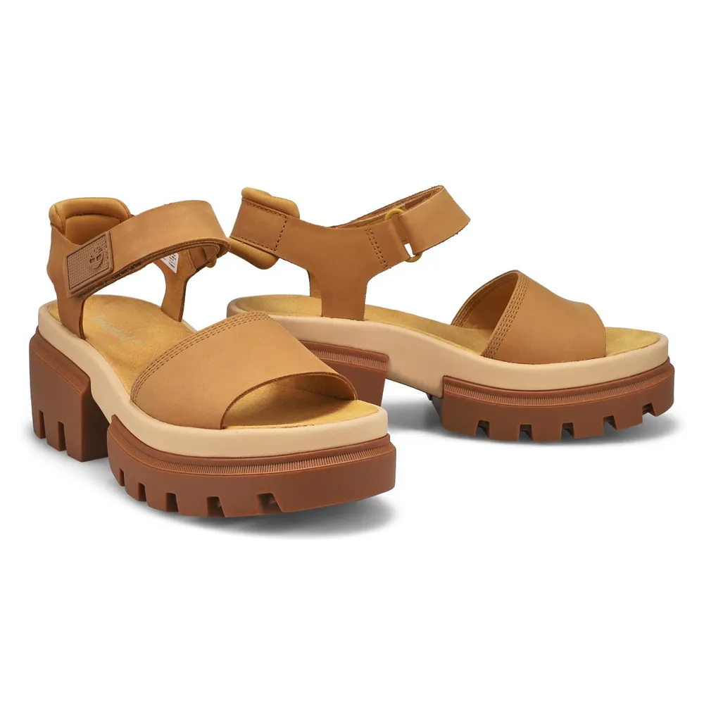 Womens Everleigh Back Strap Sandal - Wheat