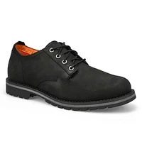 Mens Redwood Falls Waterproof Lace Up Oxford - Black