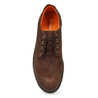 Mens Redwood Falls Waterproof Lace Up Oxford - Dark Brown