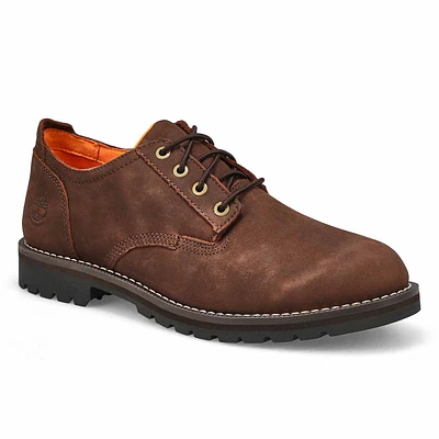 Mens Redwood Falls Waterproof Lace Up Oxford - Dark Brown