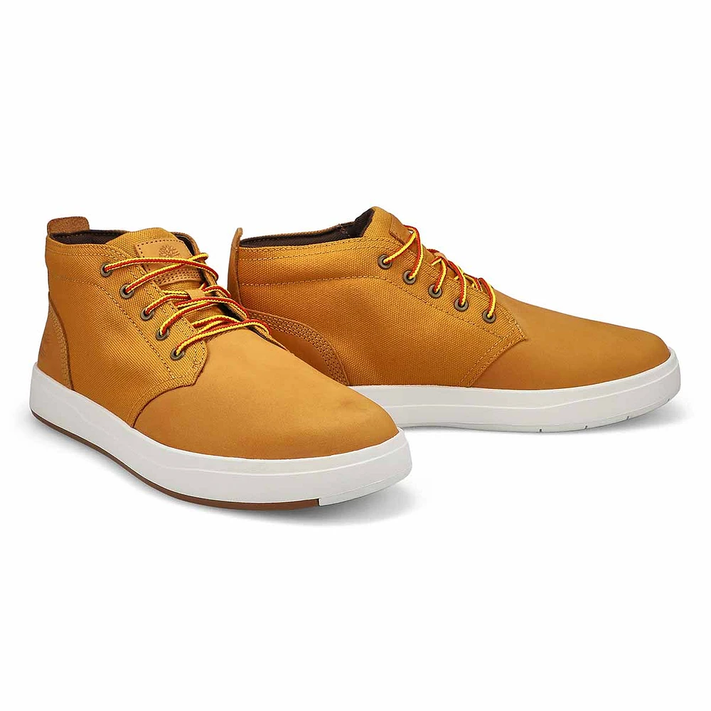 Mens Davis Square Chukka Boot - Wheat