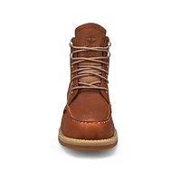 Mens Redwood Falls Waterproof Lace Up Boot - Saddle