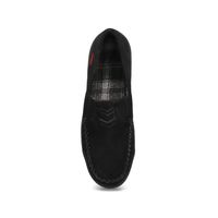 Mens Theon Suede SoftMocs - Black