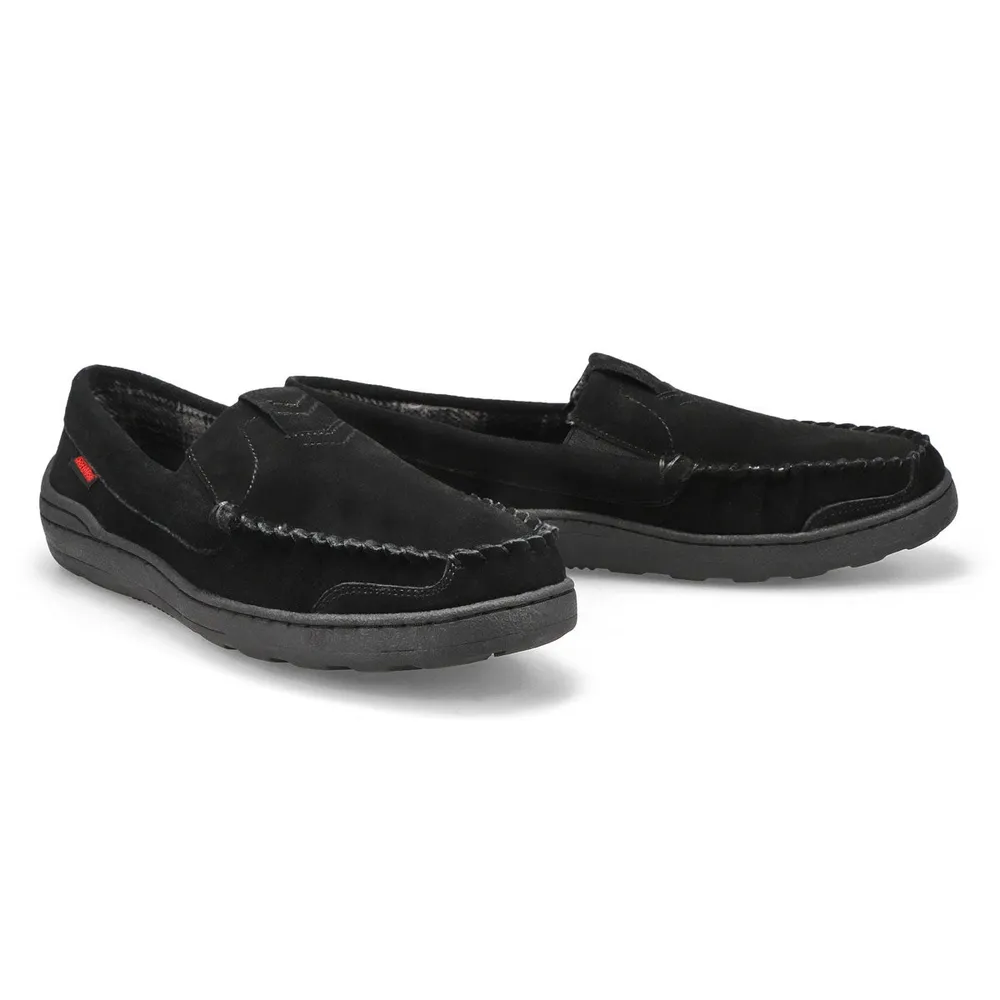 Mens Theon Suede SoftMocs - Black