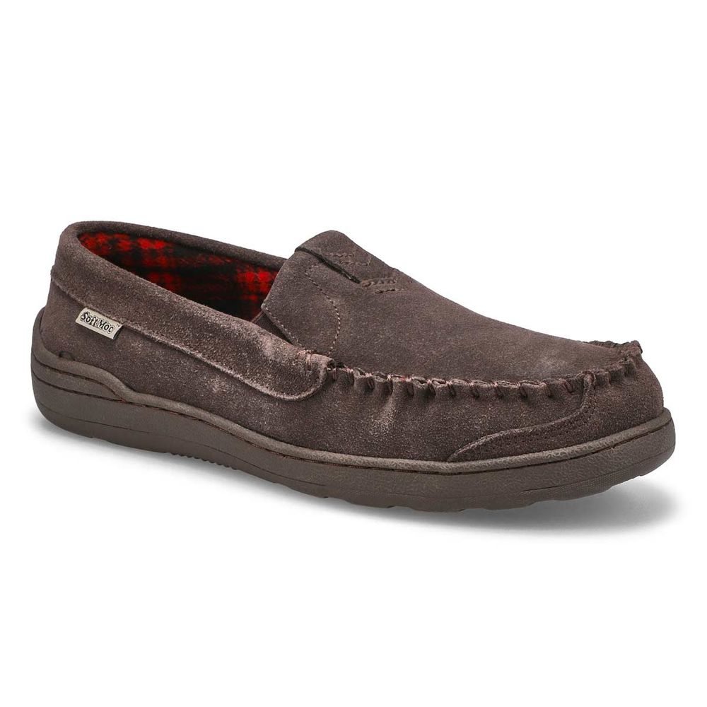 Mens Theon Suede SoftMocs - Grey