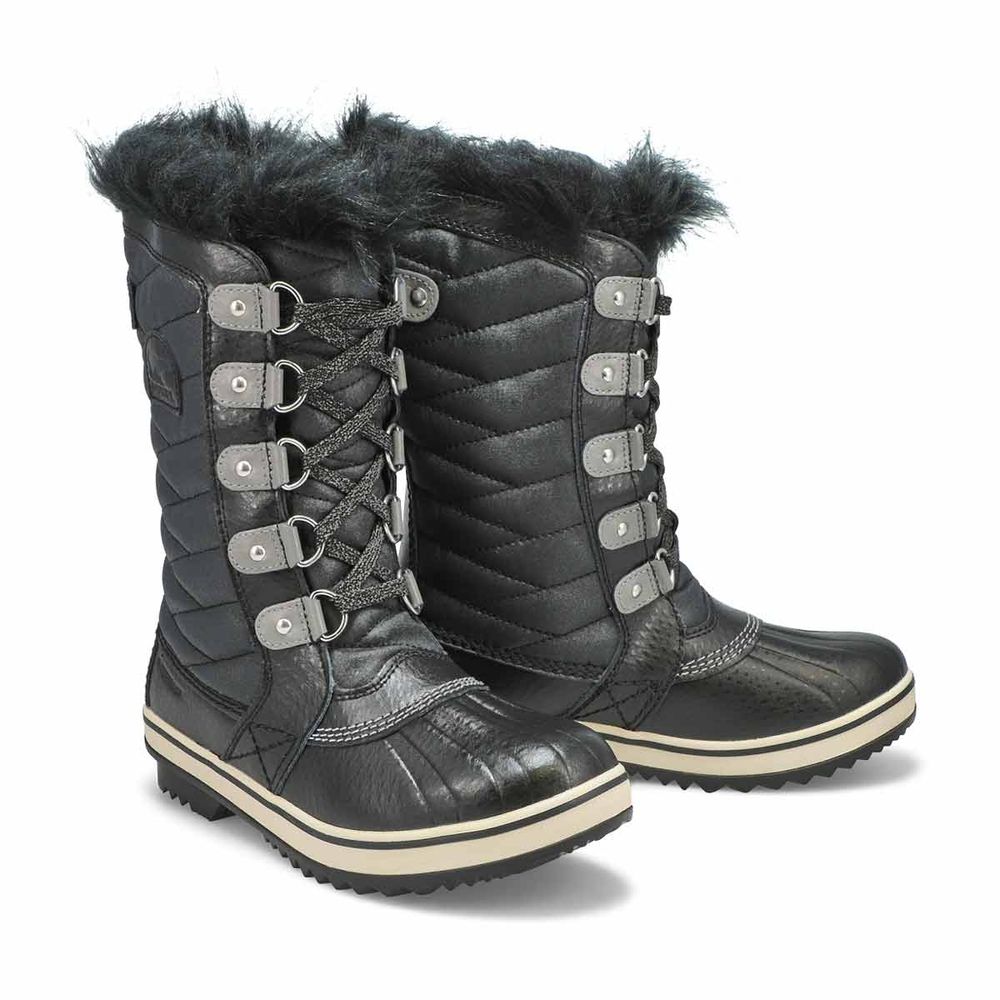 Girls Tofino II Waterproof Snow Boot - Black