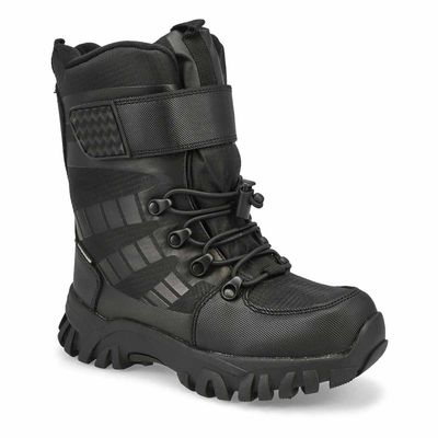 Boys Trek Waterproof Winter Boot - Black