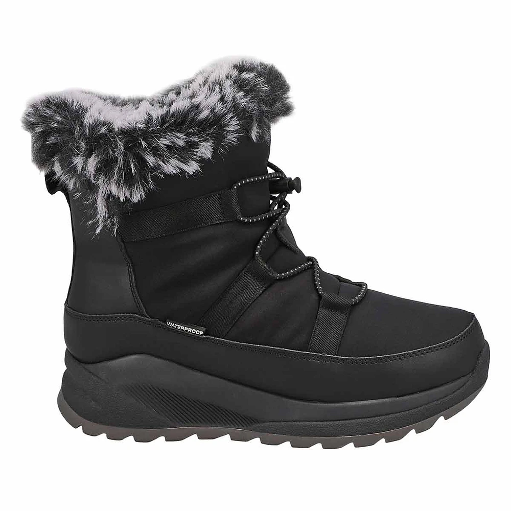 Womens Trinity Lo Waterproof Winter Boot - Black