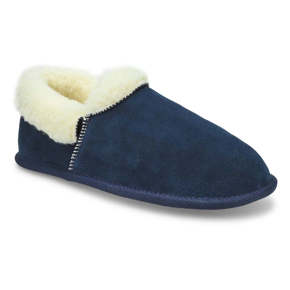 Womens Valkyrie Closed Back Slipper - Navy