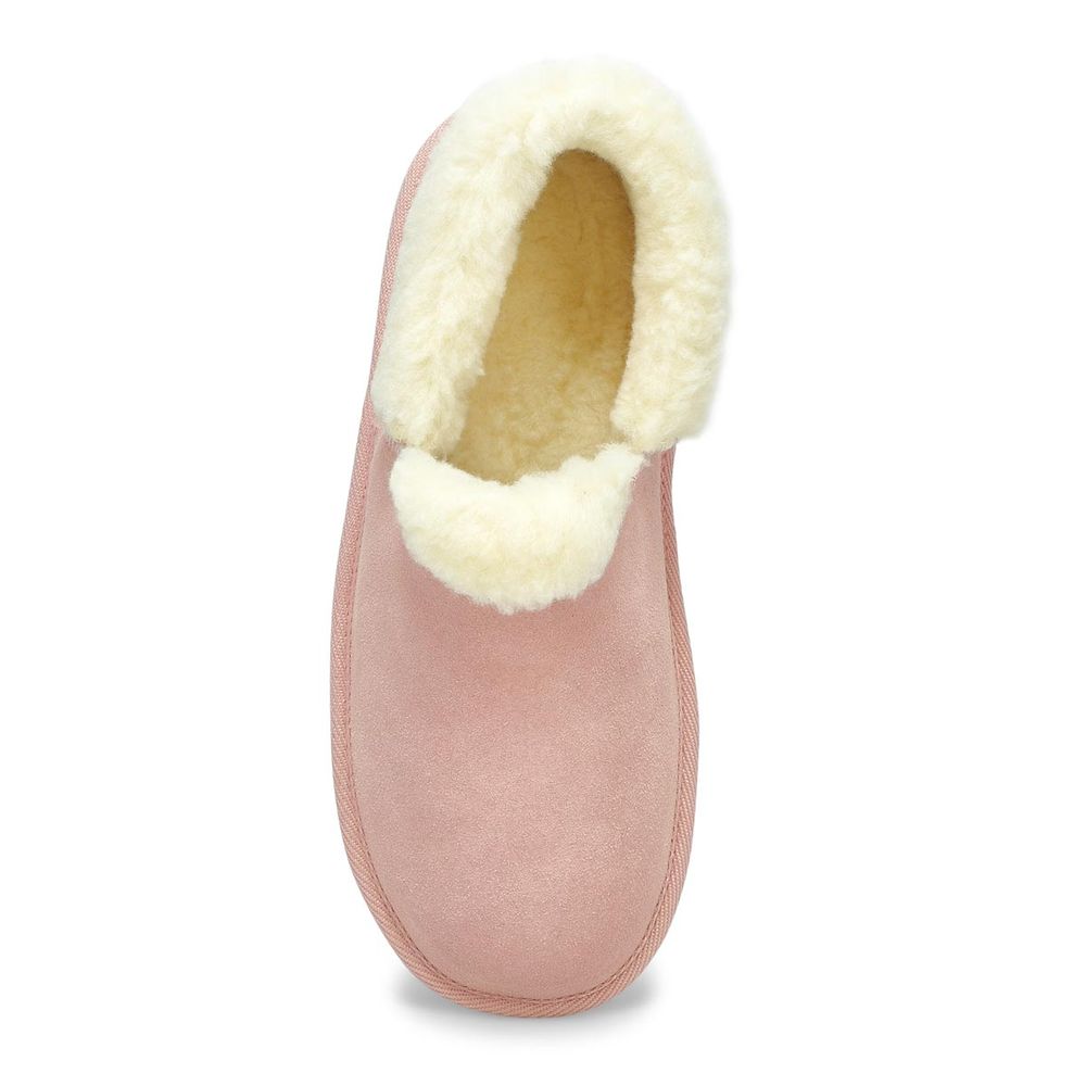 Womens Valkyrie Closed Back Slipper - Pink