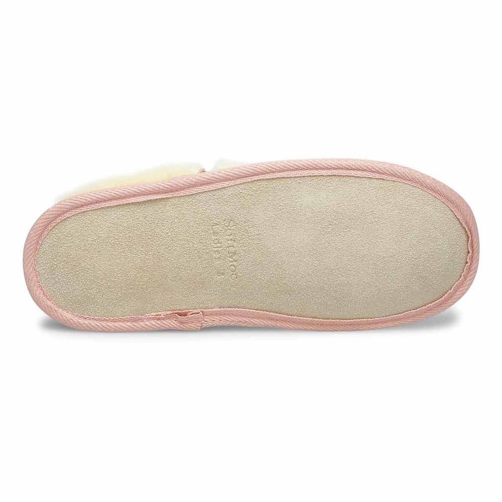 Womens Valkyrie Closed Back Slipper - Pink