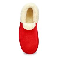 Womens Valkyrie Closed Back Slipper - Red