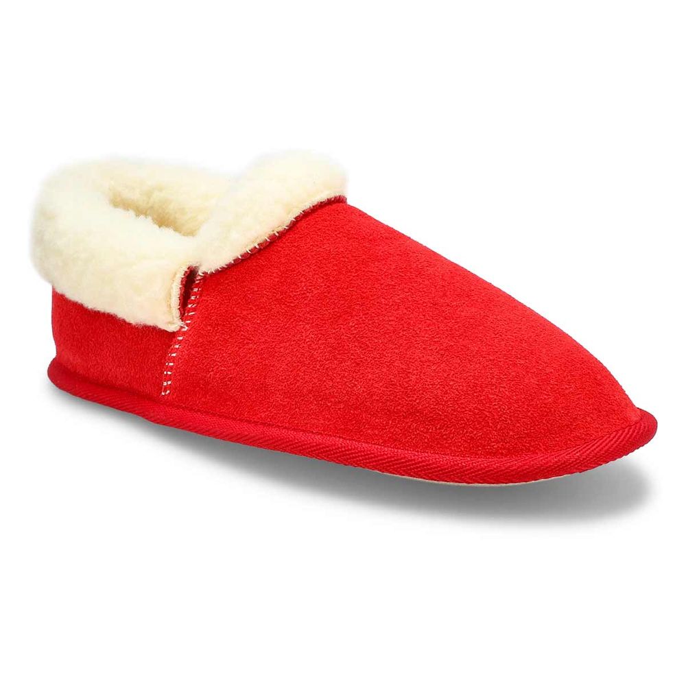 Womens Valkyrie Closed Back Slipper - Red